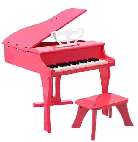 STAHAD Piano Para Crianças Piano Infantil Pianos Para Crianças Piano Em  Miniatura Delicado Mini Piano Com Cadeira Brinquedo Infantil Mini Móveis  Filho Modelo De Madeira Casa De Boneca
